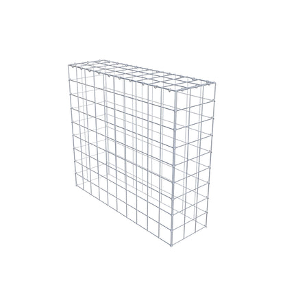 Gavión complementario de tipo 3 100 cm x 90 cm x 30 cm (L x A x P), malla 10 cm x 10 cm, anillo en C