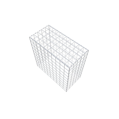 Mounted gabion type 3 100 cm x 100 cm x 50 cm (L x H x D), mesh size 10 cm x 10 cm, C-ring