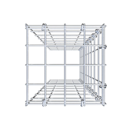 Fourche rapportée type 4 100 cm x 20 cm x 20 cm (L x H x P), mailles 5 cm x 10 cm, anneau C