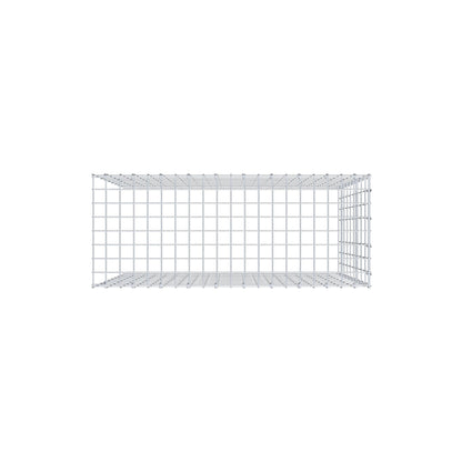 Anbaugabione Typ 4 100 cm x 90 cm x 40 cm (L x H x T), Maschenweite 5 cm x 10 cm, C-Ring