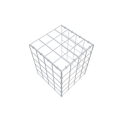 Fourche rapportée type 4 50 cm x 40 cm x 40 cm (L x H x P), mailles 10 cm x 10 cm, anneau C