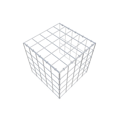 Monteret gabion type 4 50 cm x 50 cm x 50 cm (L x H x D), maskestørrelse 10 cm x 10 cm, C-ring