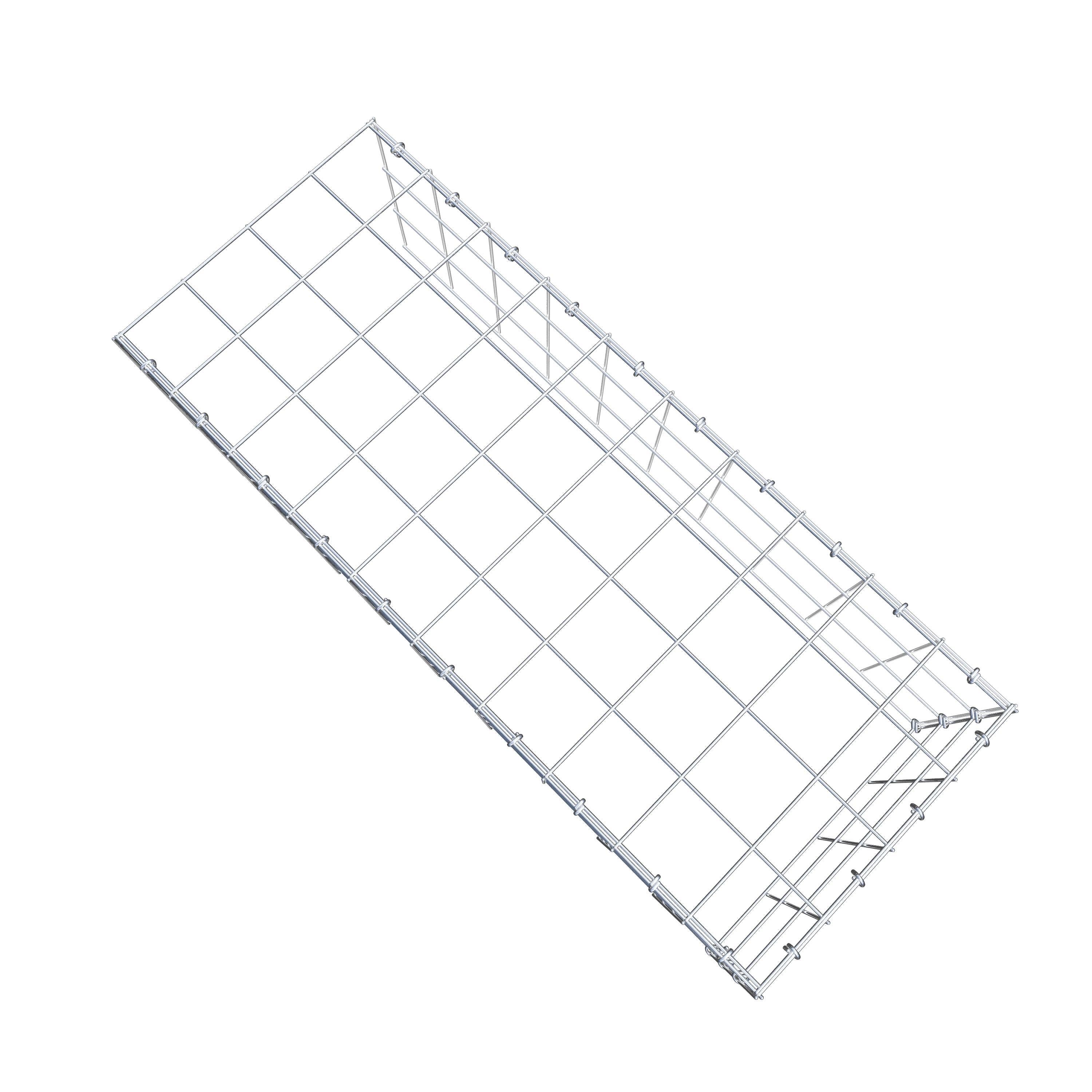 Pile aggiuntivo tipo 4 100 cm x 30 cm x 40 cm (L x H x P), maglia 10 cm x 10 cm, anello a C