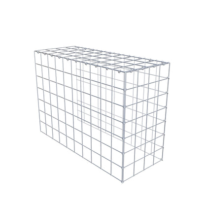 Anbaugabione Typ 4 100 cm x 70 cm x 40 cm (L x H x T), Maschenweite 10 cm x 10 cm, C-Ring