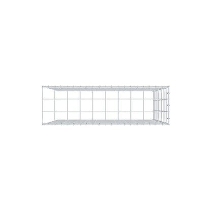 Gavión adicional tipo 4 100 cm x 100 cm x 30 cm (L x A x P), malla 10 cm x 10 cm, anillo en C