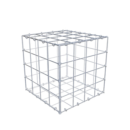 Gabion 40 cm x 40 cm x 40 cm (L x H x D), maskestørrelse 10 cm x 10 cm, C-ring
