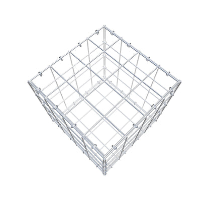 Gabion 40 cm x 40 cm x 40 cm (L x H x D), maskestørrelse 10 cm x 10 cm, C-ring