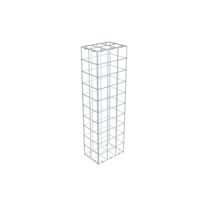 Gabion 100 cm x 20 cm x 30 cm (L x H x P), mailles 10 cm x 10 cm, anneau en C