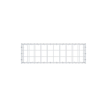 Gabion 100 cm x 20 cm x 30 cm (L x H x P), mailles 10 cm x 10 cm, anneau en C