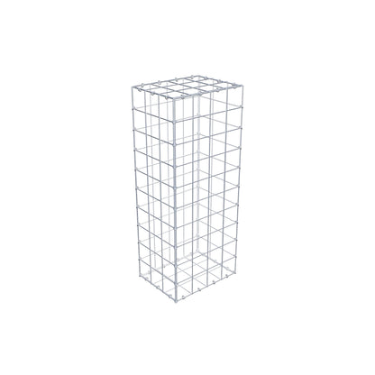 Gabion 100 cm x 30 cm x 40 cm (L x H x D), maskestørrelse 10 cm x 10 cm, C-ring