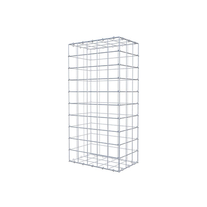Gabion 100 cm x 30 cm x 50 cm (L x H x D), mesh size 10 cm x 10 cm, C-ring