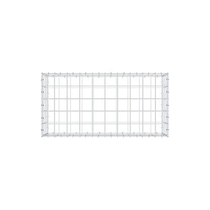 Gabion 100 cm x 30 cm x 50 cm (L x H x D), mesh size 10 cm x 10 cm, C-ring