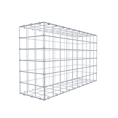 Gabion 100 cm x 60 cm x 30 cm (L x H x D), maskstorlek 10 cm x 10 cm, C-ring