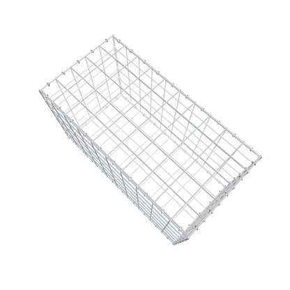 Gabion 100 cm x 60 cm x 50 cm (L x H x P), mailles 10 cm x 10 cm, anneau en C