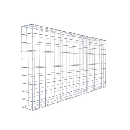 Gabion 200 cm x 100 cm x 20 cm (L x H x D), maskstorlek 10 cm x 10 cm, C-ring