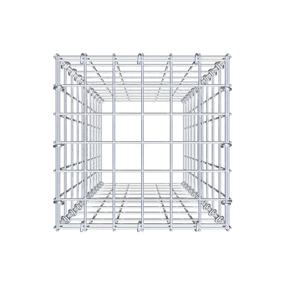 Type 3 oplegkorf 100 cm x 30 cm x 30 cm (L x H x D), maaswijdte 5 cm x 10 cm, C-ring