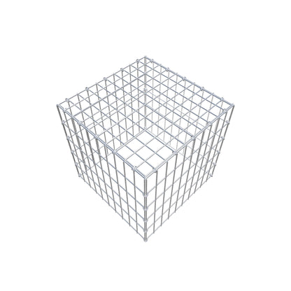 Anbaugabione Typ 3 50 cm x 50 cm x 50 cm (L x H x T), Maschenweite 5 cm x 10 cm, C-Ring