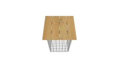 Taburet spiral MW 5 x 5 TEAK