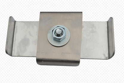 Klammer für 5 x 10 cm, Aluminium