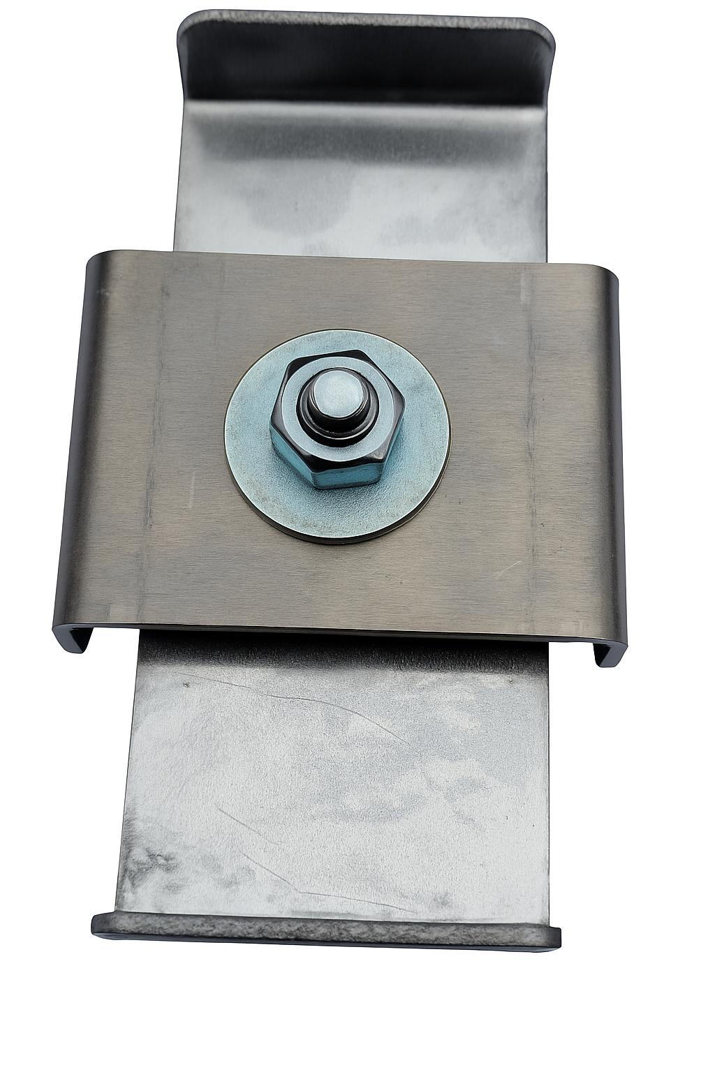 Klammer für 5 x 10 cm, Aluminium