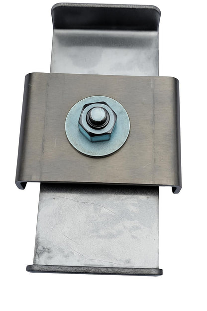 Klammer für 5 x 10 cm, Aluminium