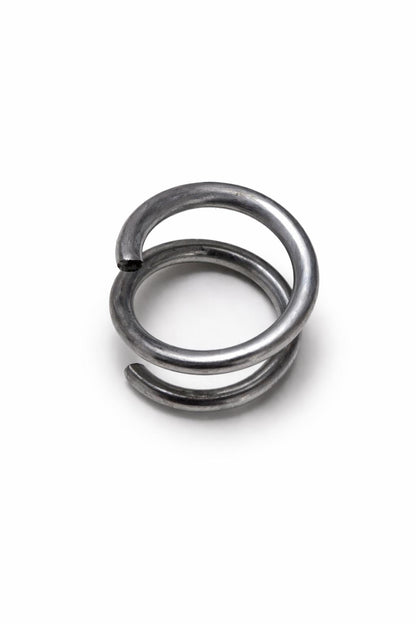 Sats med 20 galvaniserade spiralringar - stabil anslutning för gabioner och trådnät