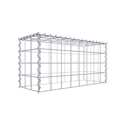 Gabione 10x10 080x040x030 Typ3 Spiral