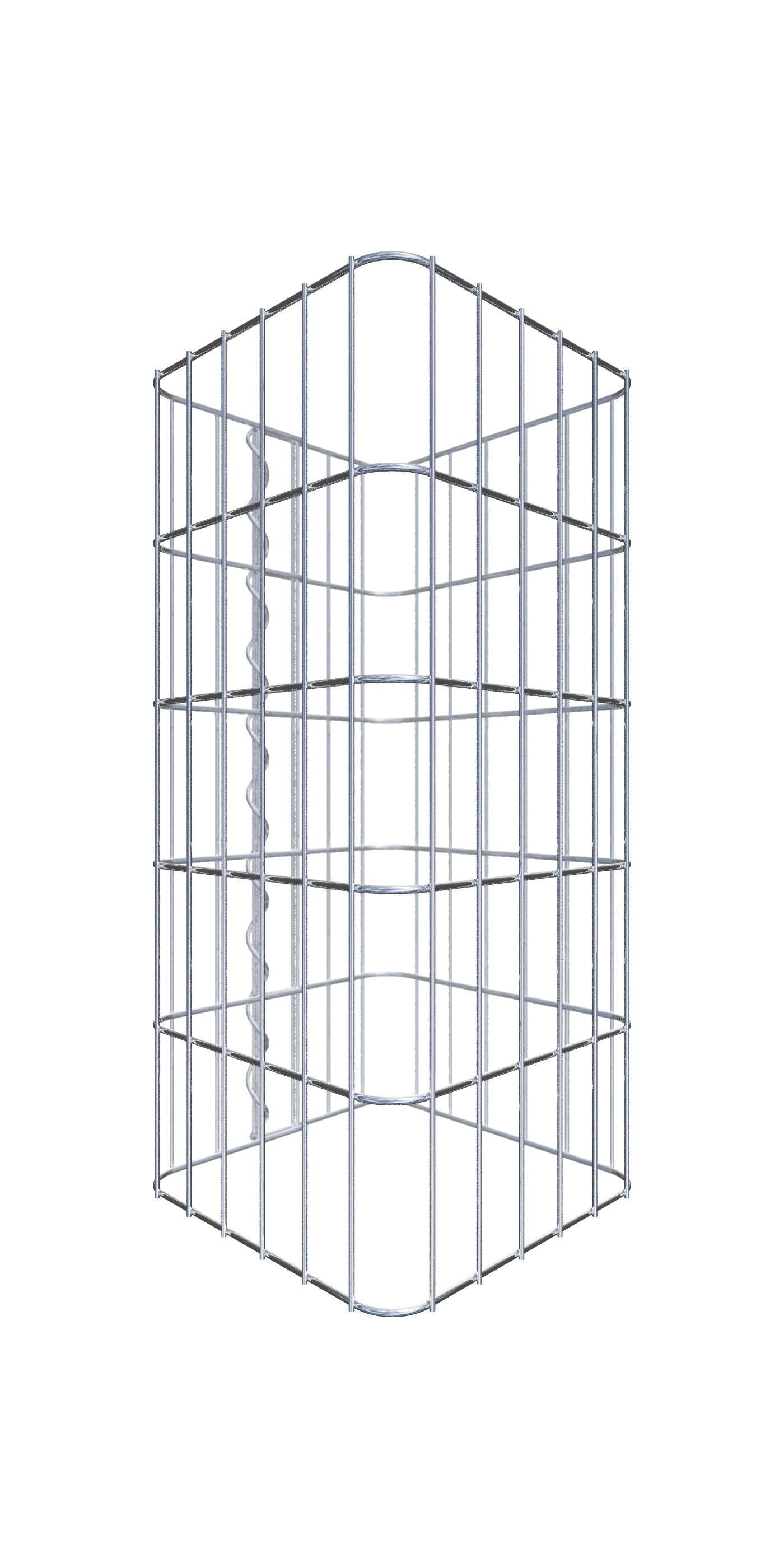 Gabione Saeule eckig 05x10 32x32 050