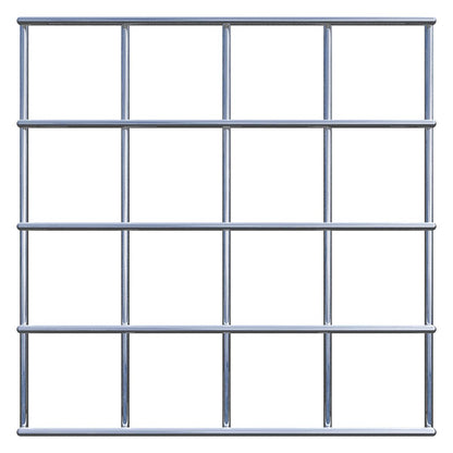 Decoratief rooster/latwerk (inclusief bevestigingsmateriaal) maaswijdte 5 x 5 cm