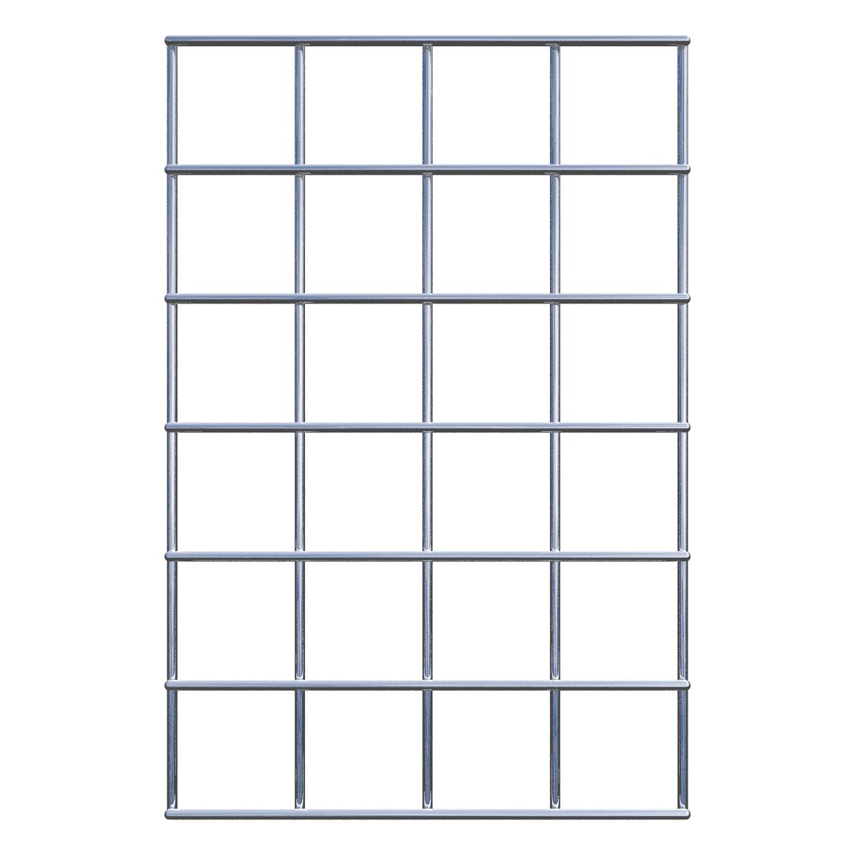 Decoratief rooster/latwerk (inclusief bevestigingsmateriaal) maaswijdte 5 x 5 cm