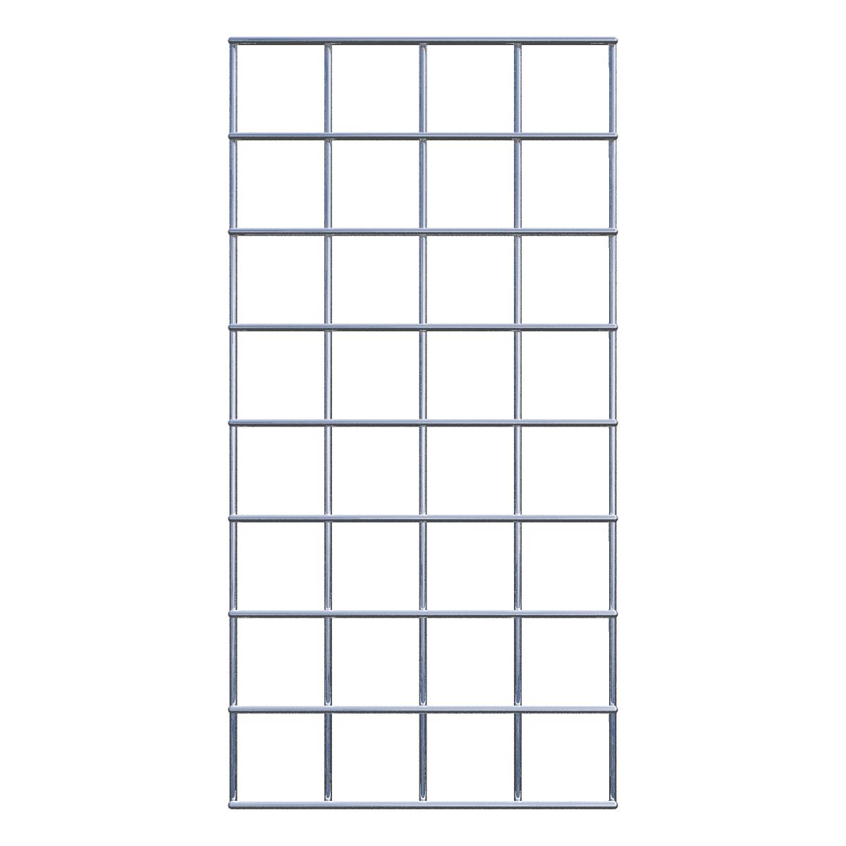 Decoratief rooster/latwerk (inclusief bevestigingsmateriaal) maaswijdte 5 x 5 cm