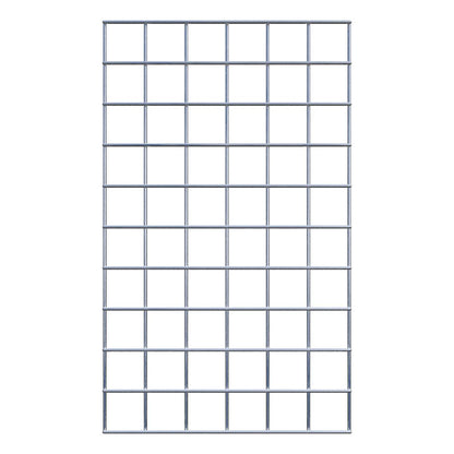 Decoratief rooster/latwerk (inclusief bevestigingsmateriaal) maaswijdte 5 x 5 cm