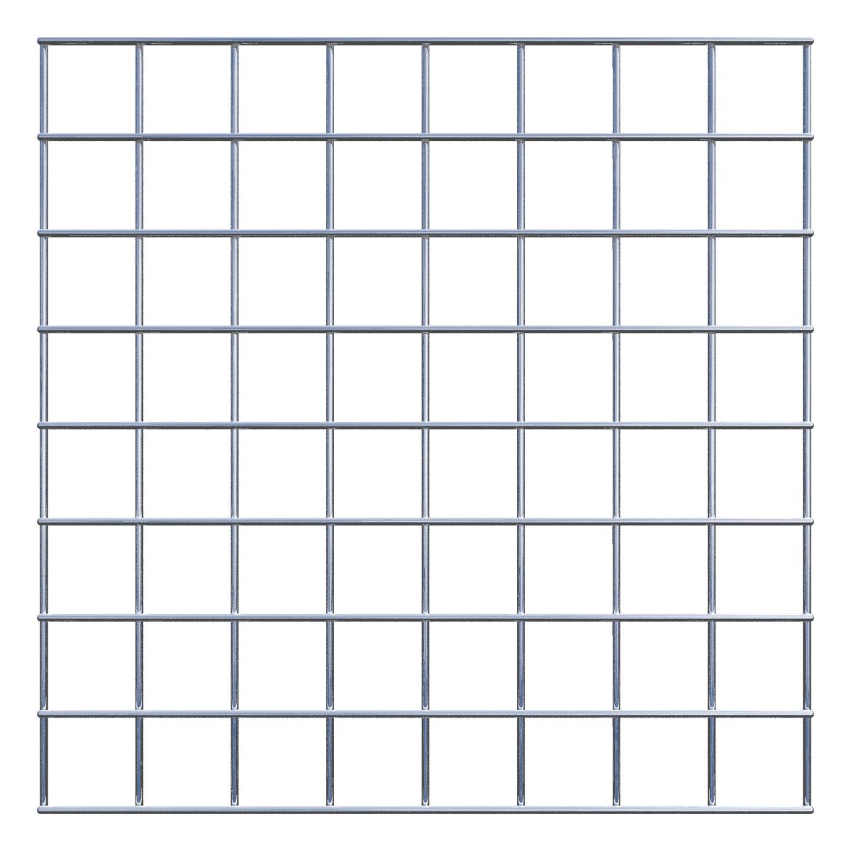 Decoratief rooster/latwerk (inclusief bevestigingsmateriaal) maaswijdte 5 x 5 cm