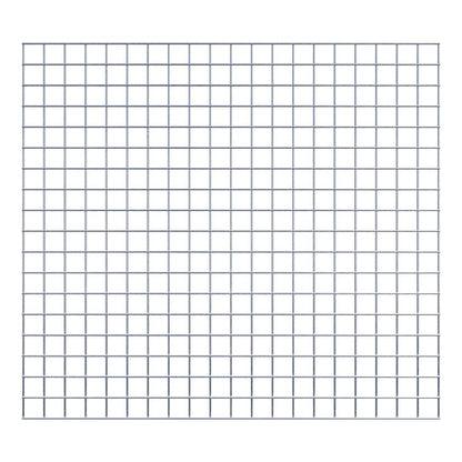 Decoratief rooster/latwerk (inclusief bevestigingsmateriaal) maaswijdte 5 x 5 cm