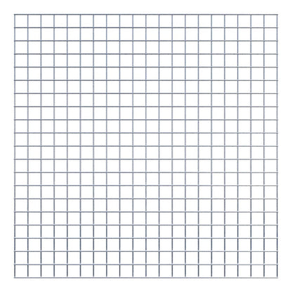 Decoratief rooster/latwerk (inclusief bevestigingsmateriaal) maaswijdte 5 x 5 cm