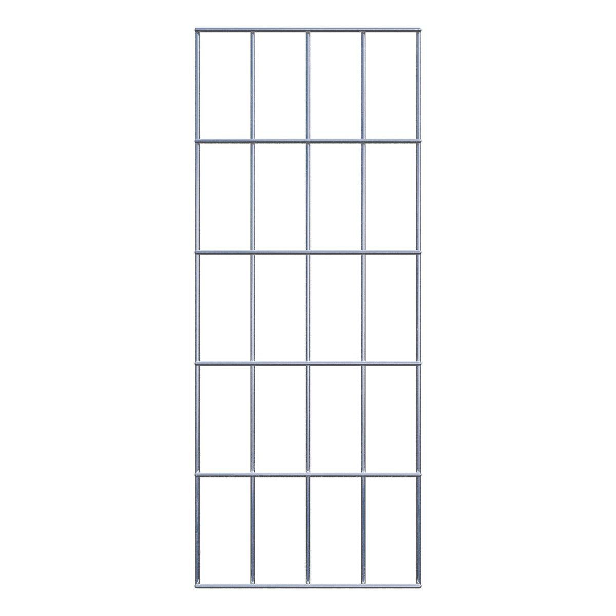 Rejilla decorativa/enrejado (incluido material de montaje) tamaño de malla 5 x 10 cm