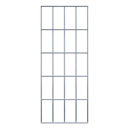 Rejilla decorativa/enrejado (incluido material de montaje) tamaño de malla 5 x 10 cm