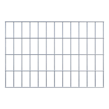 Rejilla decorativa/enrejado (incluido material de montaje) tamaño de malla 5 x 10 cm