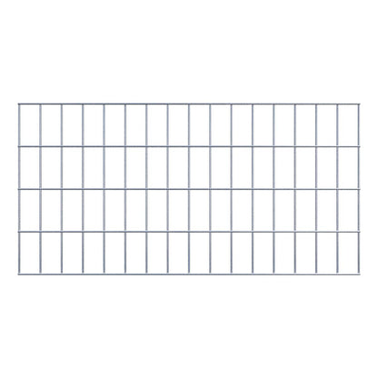 Rejilla decorativa/enrejado (incluido material de montaje) tamaño de malla 5 x 10 cm