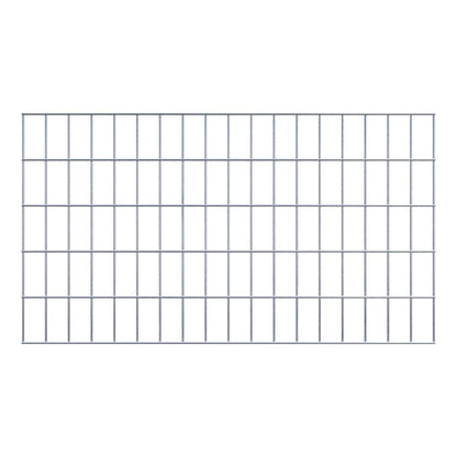 Rejilla decorativa/enrejado (incluido material de montaje) tamaño de malla 5 x 10 cm