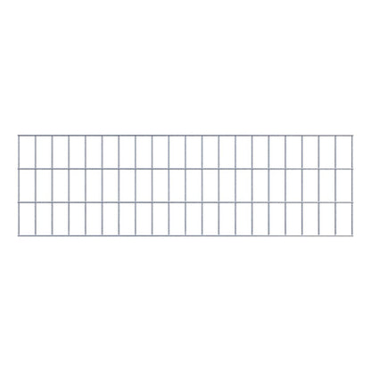 Rejilla decorativa/enrejado (incluido material de montaje) tamaño de malla 5 x 10 cm