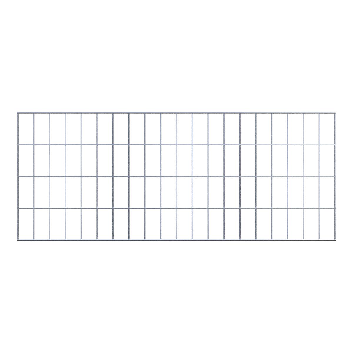 Rejilla decorativa/enrejado (incluido material de montaje) tamaño de malla 5 x 10 cm