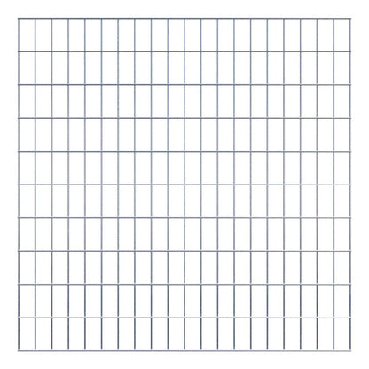 Rejilla decorativa/enrejado (incluido material de montaje) tamaño de malla 5 x 10 cm