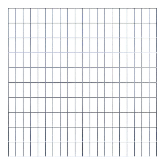 Decoratief rooster/latwerk (inclusief bevestigingsmateriaal) maaswijdte 5 x 10 cm