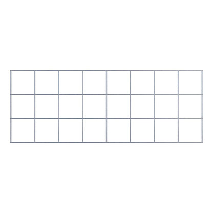 Decorative trellis / trellis (including mounting material) mesh size 10 x 10 cm