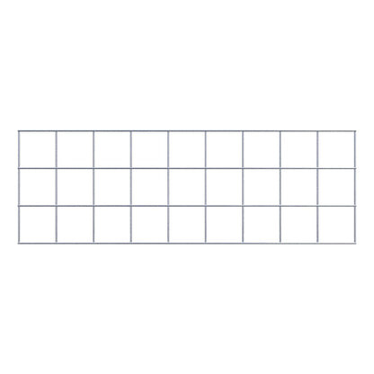 Decorative trellis / trellis (including mounting material) mesh size 10 x 10 cm