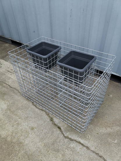 Blumensäule 2er Höhe 62 cm