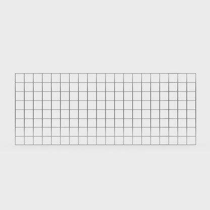 Decoratief rooster/latwerk (inclusief bevestigingsmateriaal) maaswijdte 5 x 5 cm