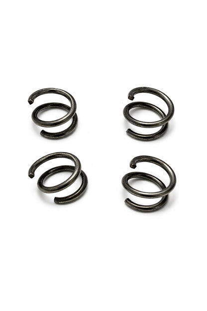 Sats med 20 galvaniserade spiralringar - stabil anslutning för gabioner och trådnät