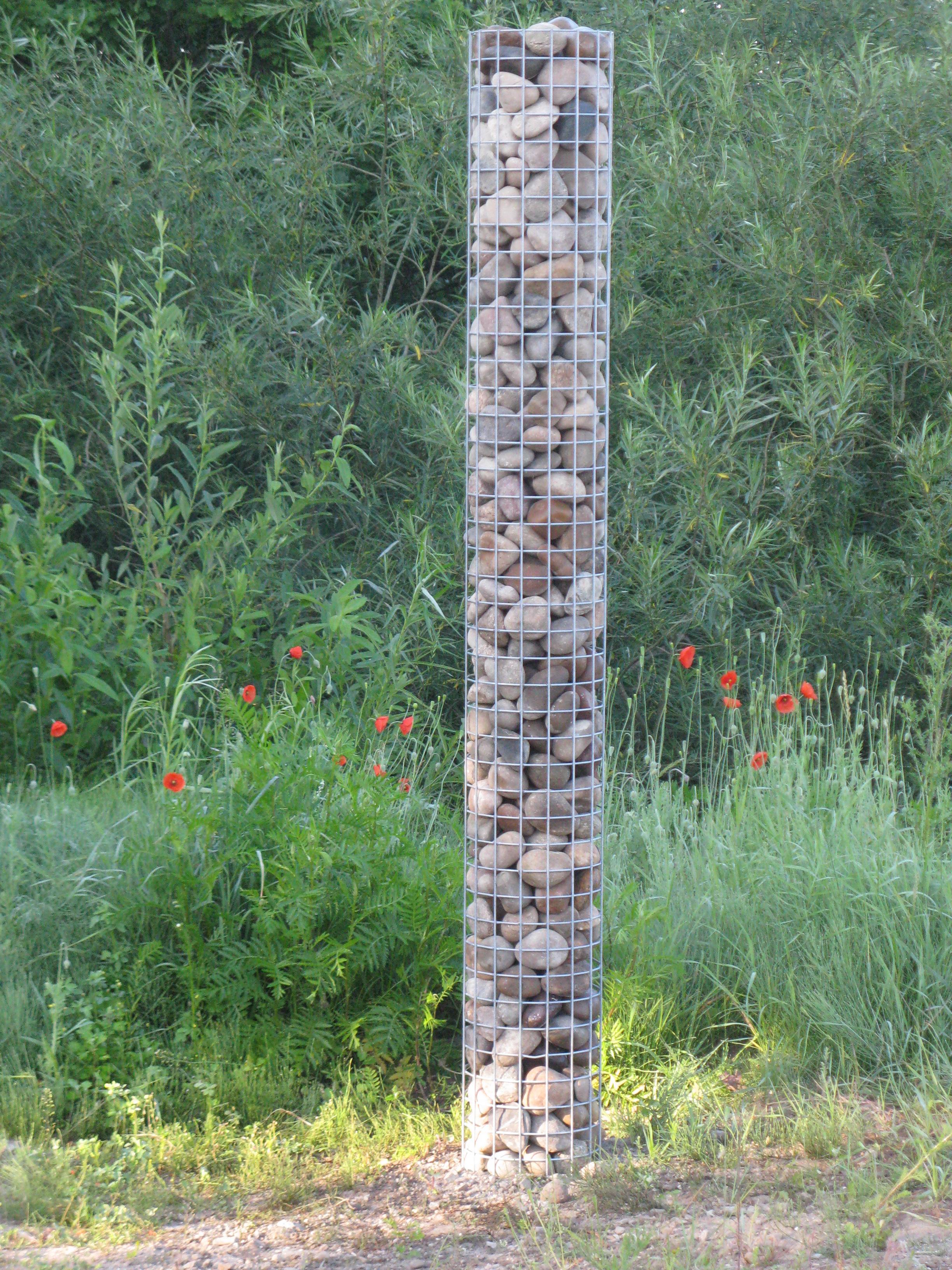 Gabion column diameter 22 cm MW 5 x 5 cm round